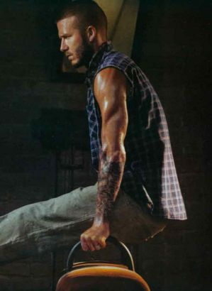 David Beckham Left Hand Tattoo